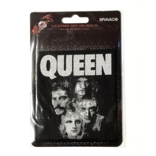 Queen - Faces Official Standard Patch (Retail Pack)***READY TO SHIP from Hong Kong***